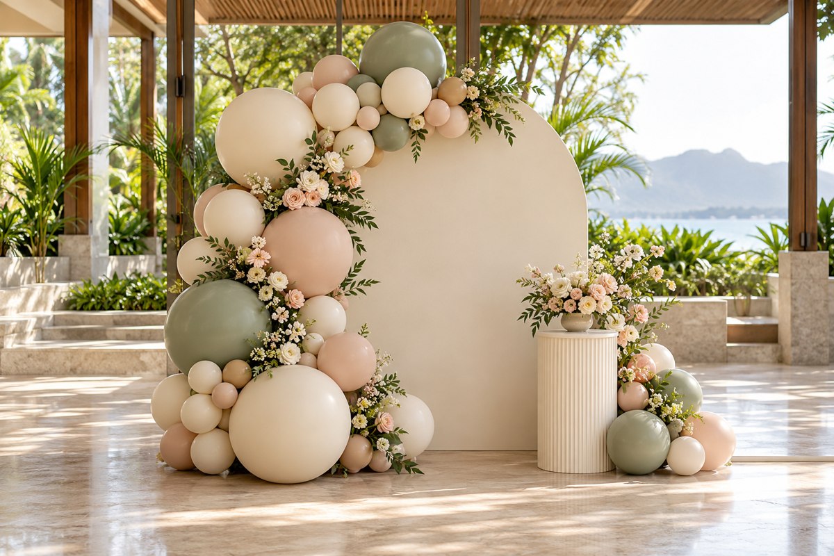 Arches, columns & centrepieces