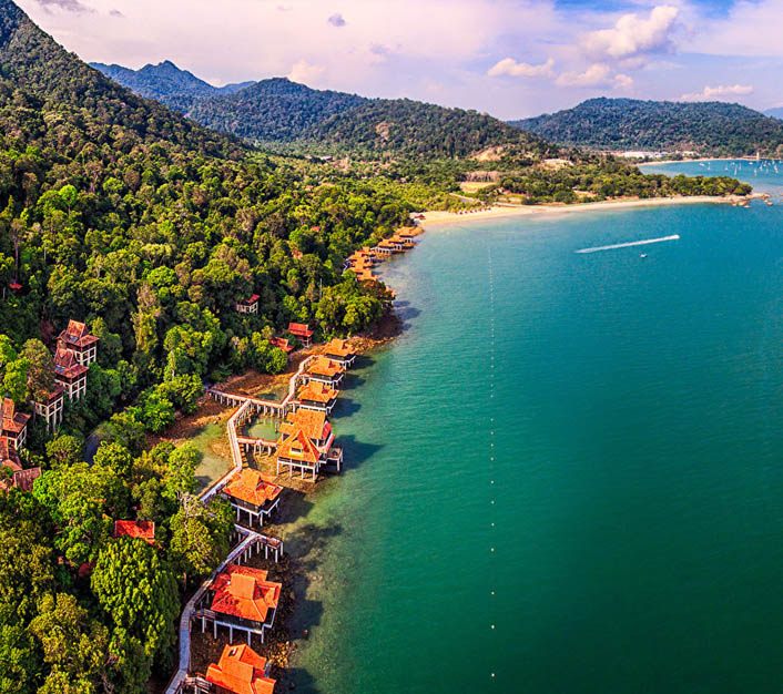 Langkawi island setting