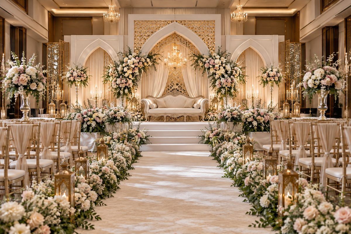 malay luxe wedding decoration inspiration in Langkawi