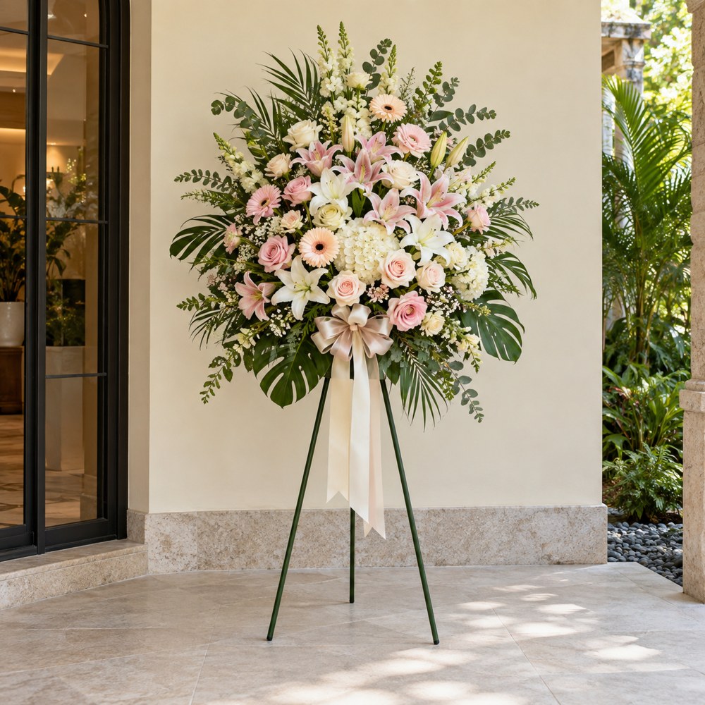 Floral stand for an occasion