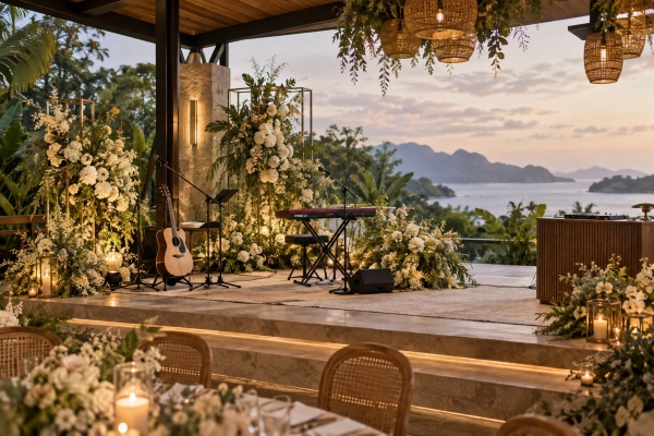 AI-created wedding inspiration &mdash; Langkawi Wedding Music: Live Band, DJ and English Emcee