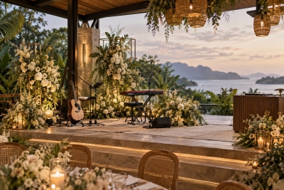AI-created wedding inspiration &mdash; Langkawi Wedding Music: Live Band, DJ and English Emcee